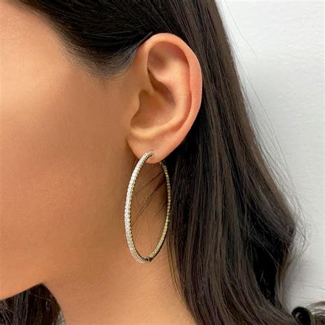 gold ring earrings women.